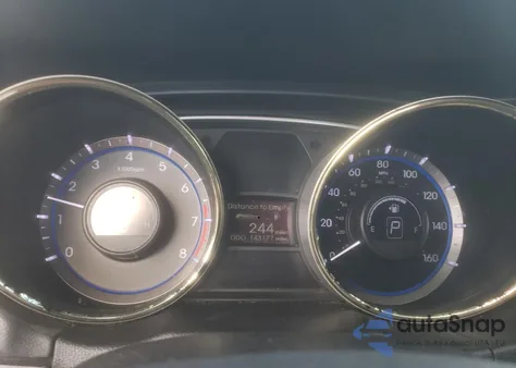 2013 Hyundai Sonata Gls from USA, damaged, VIN 5NPEB4AC4DH558569